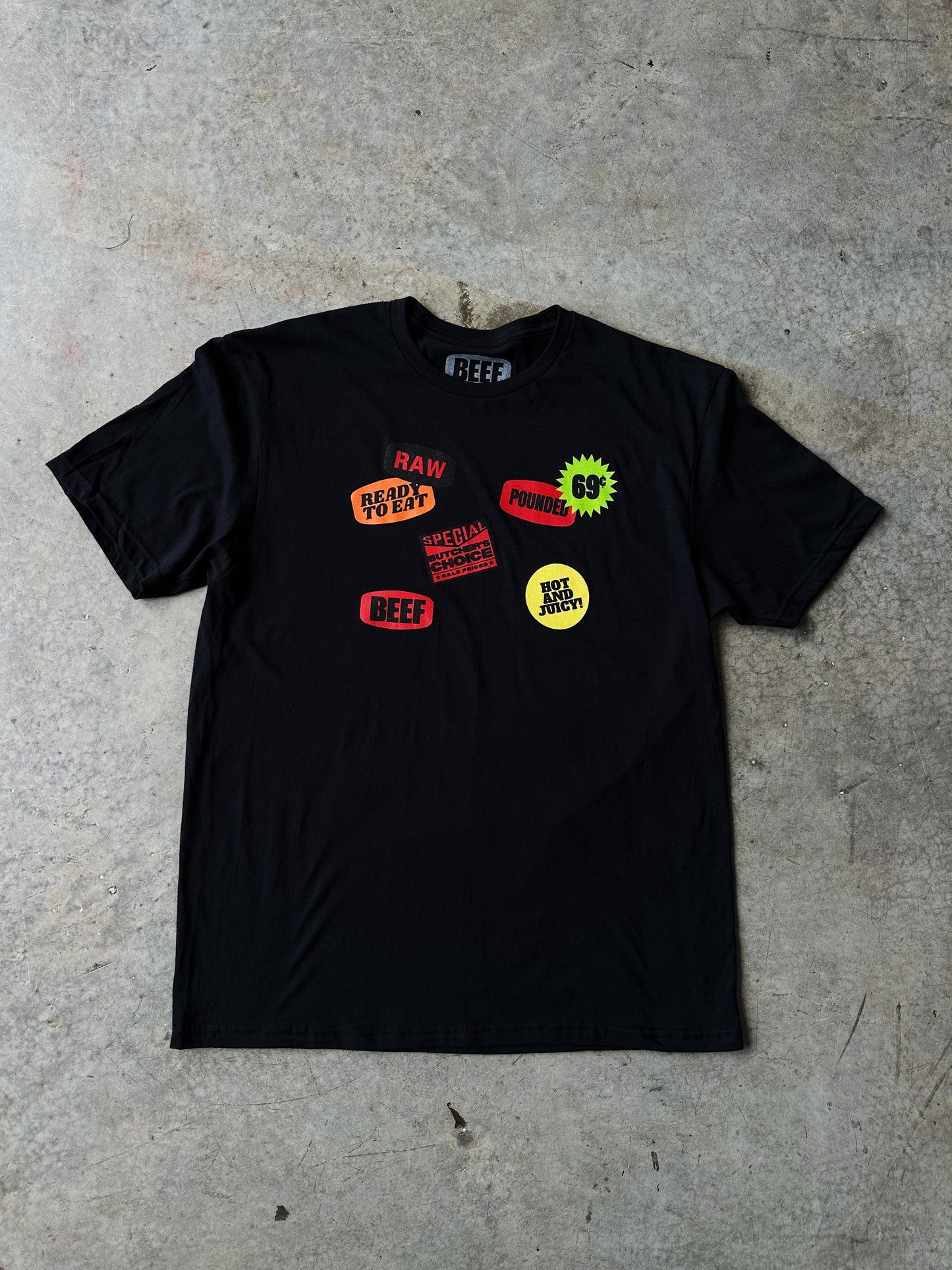Sticker Tee - 40% OFF! BEEF FRIDAY CYBER SALE
